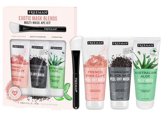 Mascaras de cara facial exfoliante contra barros 107A