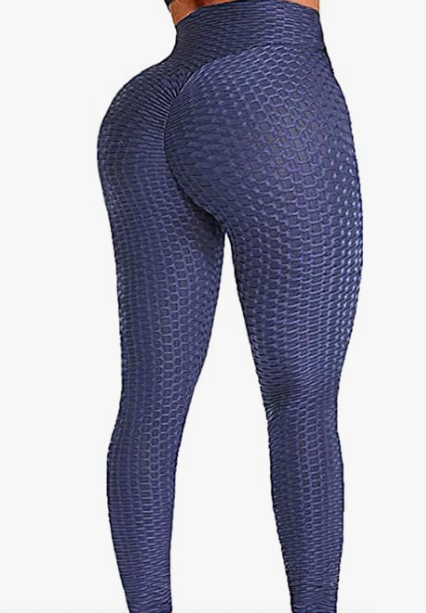 Licras de levantamiento de glúteos para mujer Control de barriga Tiktok entrenamiento Yoga pantalones de cintura alta Scrunch Booty Gym Medias 83A